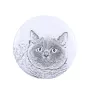 British Shorthair - collection de magnets uniques, photo personnelle, marque Art-Dog
