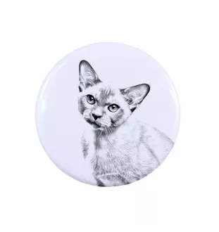 Birmakatze - ein einzigartiger Ring, handgefertigt, Damenschmuck der Marke Art-Dog