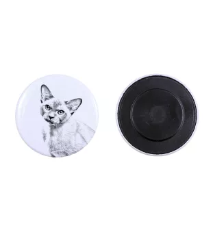 Birmakatze - Sammlung von einzigartigen Magneten, eigenes Foto, Marke Art-Dog