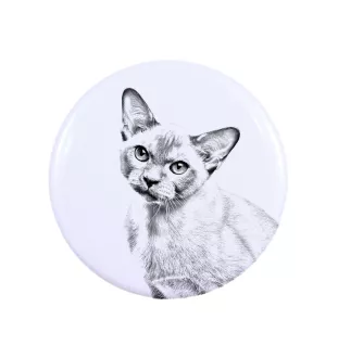 Chat de Birmanie - collection de magnets uniques, photo personnelle, marque Art-Dog