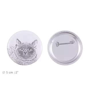 British Shorthair - collection de magnets uniques, photo personnelle, marque Art-Dog