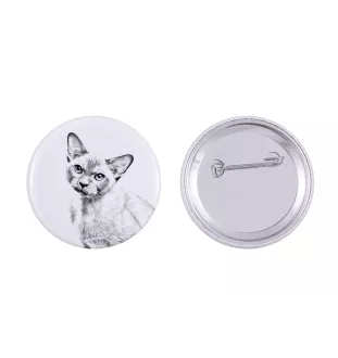 Chat de Birmanie - collection de magnets uniques, photo personnelle, marque Art-Dog