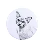 Burma Cat - collection of unique magnets, own photo, Art-Dog brand