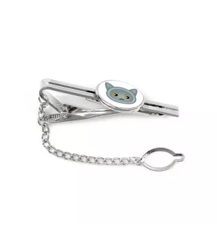 Britisch Kurzhaar - eleganter Metallschlüsselanhänger von Art-Dog als Geschenk