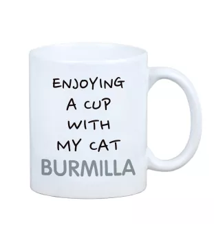 Burmilla - Tasse mit Grafik und Aufschrift der Marke Art-Dog