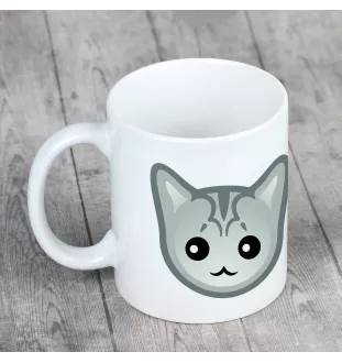 Burmilla - Tasse mit Grafik und Aufschrift der Marke Art-Dog