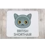 British Shorthair - mouse pad by Art-Dog brand