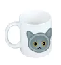 British Shorthair - mug with graphics and the logo of the Art-Dog brand