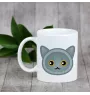 British Shorthair - tasse avec graphisme et logo de la marque Art-Dog