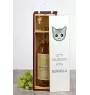 Burmilla pudło na wino z kotem Art-Dog