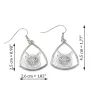 British Shorthair - cat earrings, hanging earrings with a picture, personalized jewelry with Art-Dog brand print.