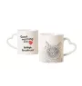 British Shorthair - cat mug, adorable heart-shaped handle mug, universal gift from Art-Dog brand