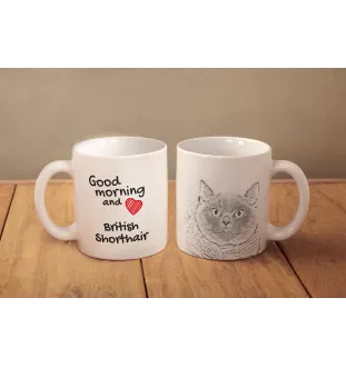 British Shorthair - tasse avec un chat, tasse personnalisée avec impression, cadeau classique pour tous de la marque Art-Dog