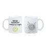 Britisch Kurzhaar - Tasse mit Katze, fröhliche Tasse für Hundefreunde, personalisiertes Geschenk der Marke Art-Dog