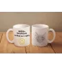 Britisch Kurzhaar - Tasse mit Katze, fröhliche Tasse für Hundefreunde, personalisiertes Geschenk der Marke Art-Dog