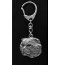 Cat - silver-plated key ring, handbag decoration, backpack pendant by Art-Dog