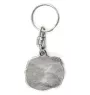 Cat - silver-plated key ring, handbag decoration, backpack pendant by Art-Dog