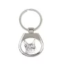 Chausie - keychain with a cat, keychain with a print, personalized pendant from the Art-Dog brand