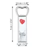 Chausie - bottle opener with a cat, personalized fridge opener, unique gift for men by Art-Dog brand