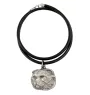 Chat - collier avec un chat, pendentif en plaqué argent pour les fans de chats, bijoux uniques de la marque Art-Dog