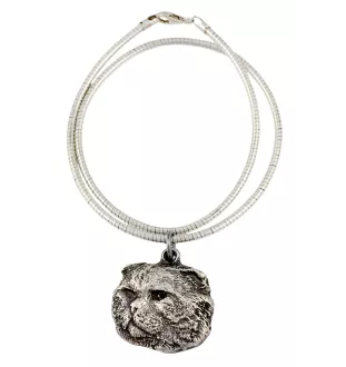 Cat - necklace with a cat, unique jewellery for a fan of cats, unique viper pendant by Art-Dog.