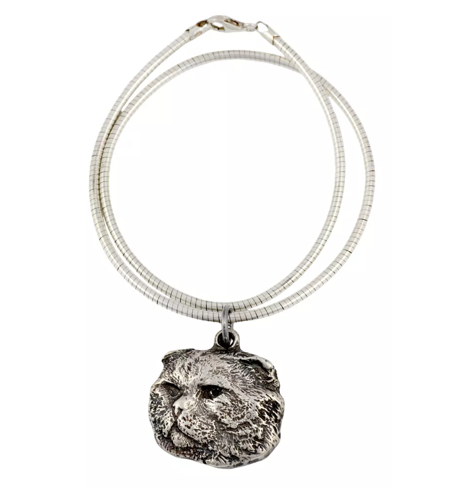 Cat - necklace with a cat, unique jewellery for a fan of cats, unique viper pendant by Art-Dog.