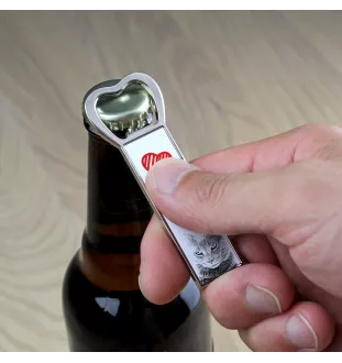 Chartreux - bottle opener with a cat, personalized fridge opener, unique gift for men by Art-Dog brand