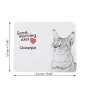 Chausie - mouse pad with print, personalized cat pad, unique gadget for an office worker from the Art-Dog brand