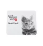 Chartreux - tapis de souris imprimé, tapis de souris personnalisé avec un chat, un gadget unique pour un employé de bureau de la marque Art-Dog