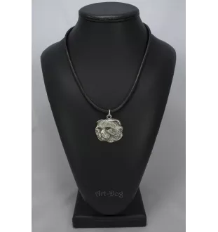 Chat - collier avec un chat, pendentif en plaqué argent pour les fans de chats, bijoux uniques de la marque Art-Dog