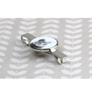 Chartreux - Krawattenklammer mit Katzenmotiv, personalisierter Krawattenclip, einzigartiges Geschenk für Männer von der Marke Art-Dog