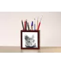 Chartreux - porte-stylo avec un chat, organiseur de bureau avec impression, décoration de bureau personnalisée de la marque Art-Dog