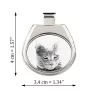 Chartreux - collier avec un chat, pendentif personnalisé avec une photo, collier unique pour hommes et femmes de la marque Art-Dog