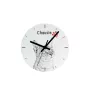 Chausie - Wanduhr mit Katze, Regal Uhr mit Druck, personalisierte Hausdekoration von Art-Dog.