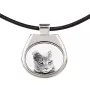 Chartreux - Halskette mit Katzenanhänger, personalisiertes Fotoanhänger, einzigartige Halskette für Frauen und Männer von der Marke Art-Dog
