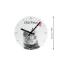 Chartreux - horloge murale avec un chat, horloge de table avec impression, décoration personnalisée de la maison de la marque Art-Dog