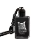 Chartreux - Pendentif en cristal avec photo de chat, pendentif lumineux, cadeau unique de la marque Art-Dog