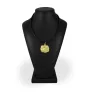 Cat - keychain and necklace with a cat in a box, high-quality gold-plated product, Art-Dog brand