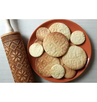 Chat - Rouleau à pâtisserie gravé, pour les amateurs de pâtisserie, marque Art-Dog