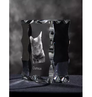 Chartreux ramka kryształowa z kotem Art-Dog
