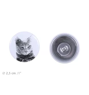 Chartreux - Ohrringe mit geliebter Katze, eigenes Foto, perfektes Accessoire für Katzenliebhaber von der Marke Art.-Dog