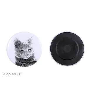 Chartreux - collection of unique magnets, own photo, Art-Dog brand