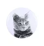 Chartreux magnes z kotem mały Art-Dog