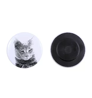 Chartreux - collection of unique magnets, own photo, Art-Dog brand