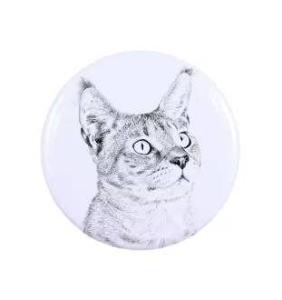 Chausie - collection de magnets uniques, photo personnelle, marque Art-Dog
