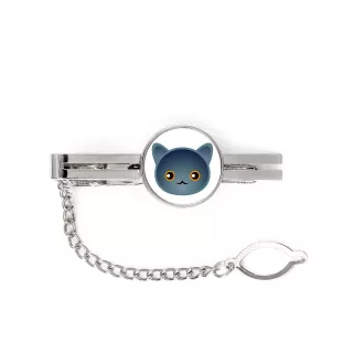 Chartreux - élégant porte-clés en métal pour cadeau de la marque Art-Dog