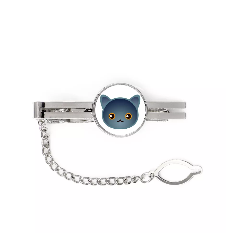 Chartreux - élégant porte-clés en métal pour cadeau de la marque Art-Dog