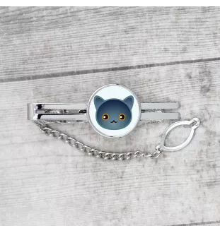 Chartreux - élégant porte-clés en métal pour cadeau de la marque Art-Dog