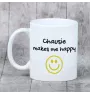 Chausie - tasse avec un chat, une tasse joyeuse pour les amoureux des chiens, un cadeau personnalisé de la marque Art-Dog