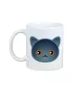 Chartreux - mug with graphics and the logo of the Art-Dog brand